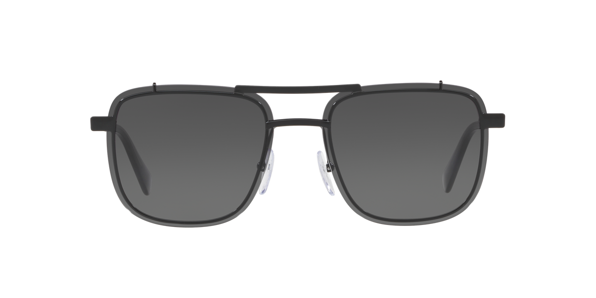 Prada PR 59US Black 1AB5S0 three-quarter view