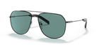 Prada PR 59WS Black 1AB04D three-quarter view