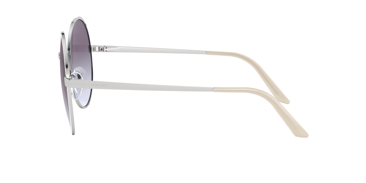 Prada PR 59XS Silver/Ivory 08B4W1 side view
