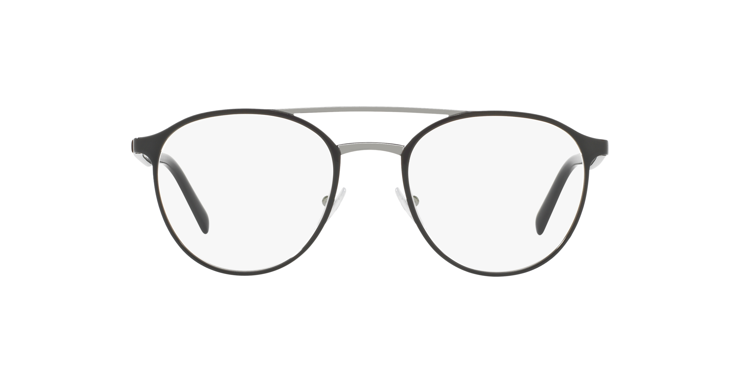 Prada PR 60TV Black 1AB1O1 three-quarter view