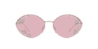 Prada PR 60US Silver 1BC239 three-quarter view