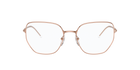 Prada PR 60WV Pink Gold SVF1O1 three-quarter view