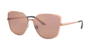 Prada PR 60XS Pink Gold/Matte Pink Gold 08E03C three-quarter view