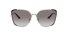 Prada PR 60XS Pale Gold/Black AAV0A7 front view
