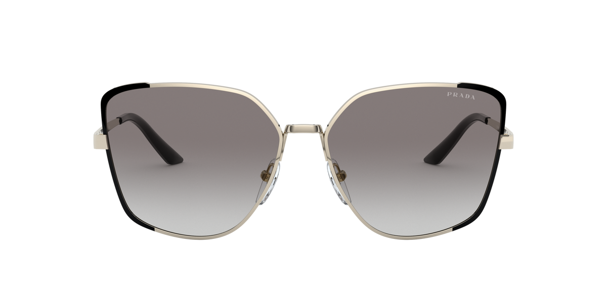 Prada PR 60XS Pale Gold/Black AAV0A7 front view