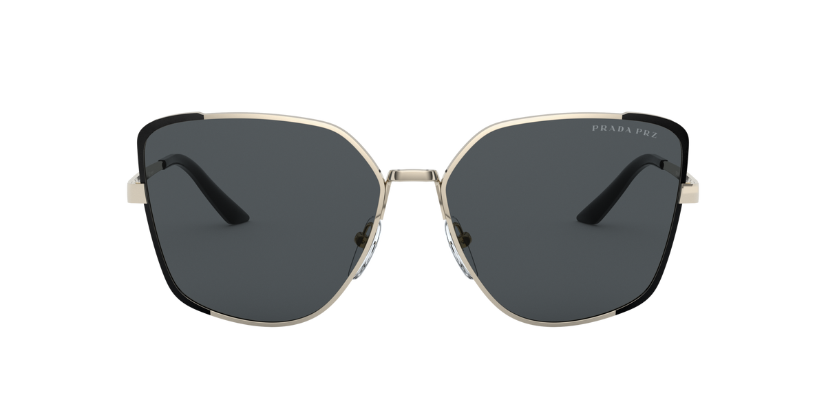 Prada PR 60XS Pale Gold/Matte Black QE35Z1 front view