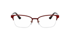 Prada PR 61XV Brown 3311O1 three-quarter view