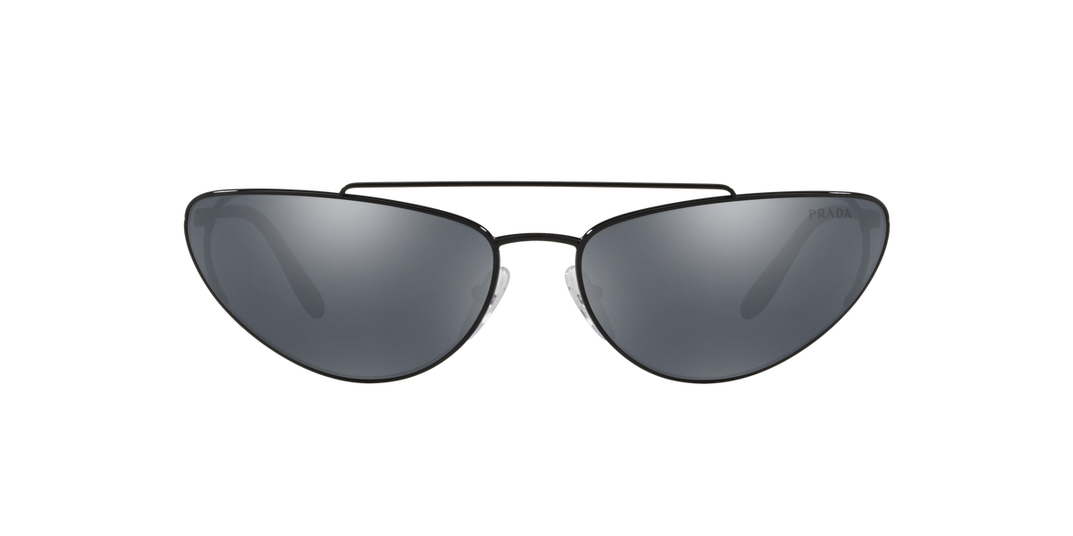 Prada PR 62VS Black 1AB5L0 three-quarter view