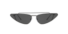 Prada PR 63US Black 1AB5S0 three-quarter view