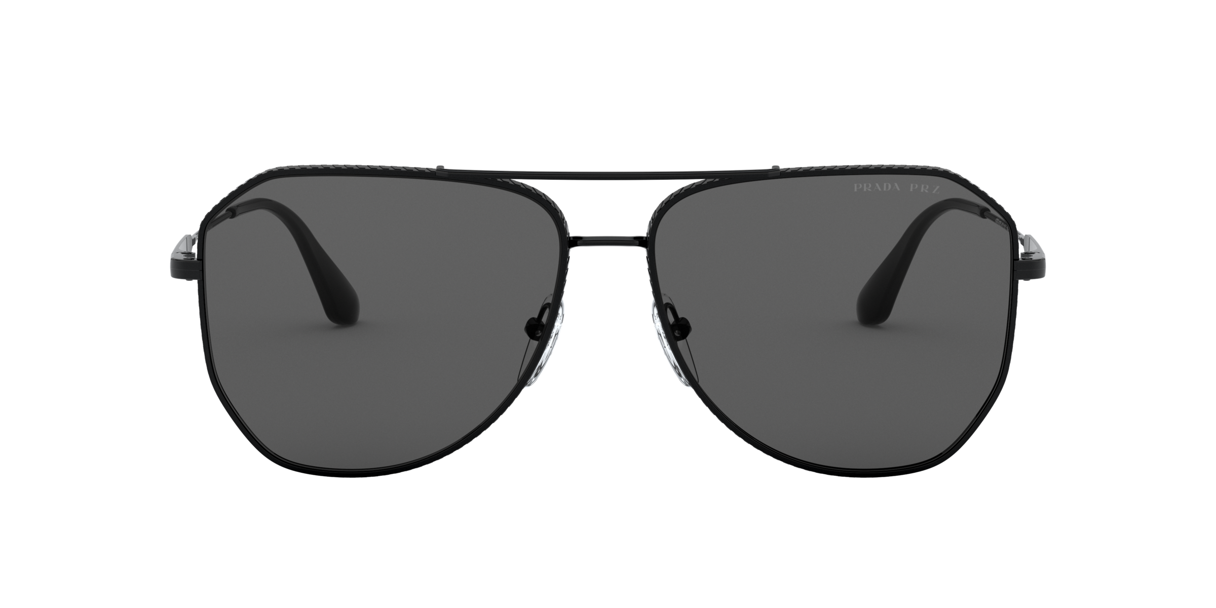 Prada PR 63XS Black 1AB08G front view