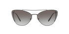 Prada PR 65VS Black 1AB0A7 three-quarter view
