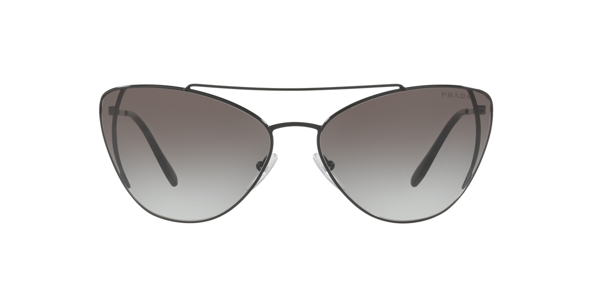 Prada PR 65VS Black 1AB0A7 three-quarter view