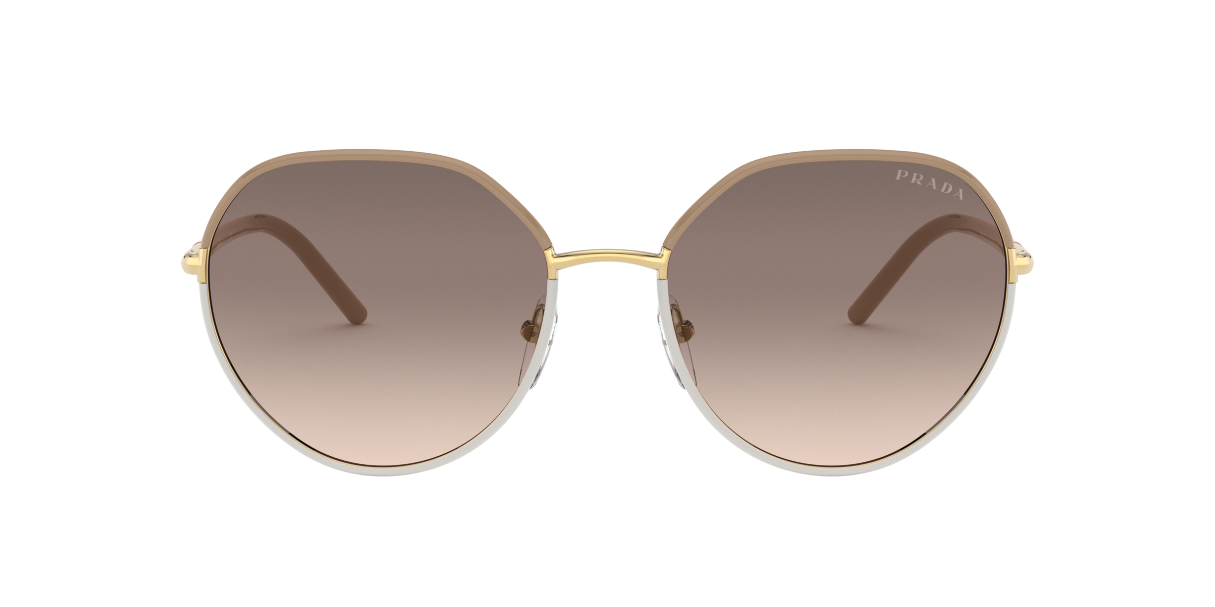 Prada PR 65XS Beige/Ivory 09G3D0 front view