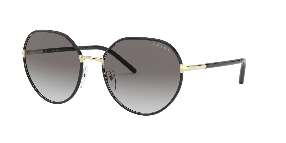 Prada PR 65XS Black AAV0A7 three-quarter view