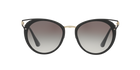 Prada PR 66TS Black 1AB0A7 three-quarter view