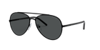 Prada PR 66XS Black 1AB5S0 three-quarter view
