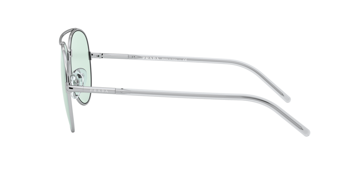 Prada PR 66XS Silver 1BC08D side view