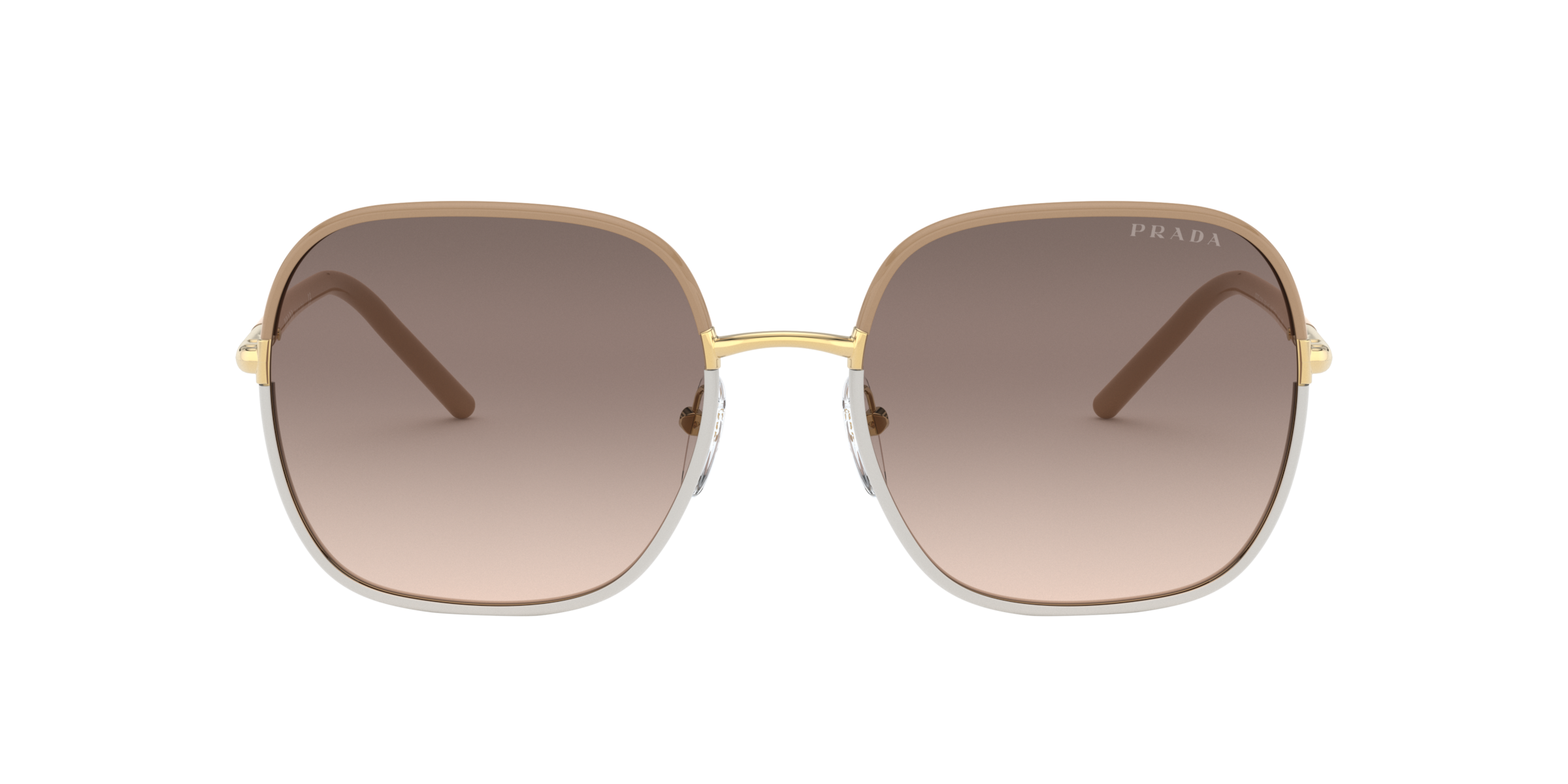 Prada PR 67XS 09G3D0 Beige, front view