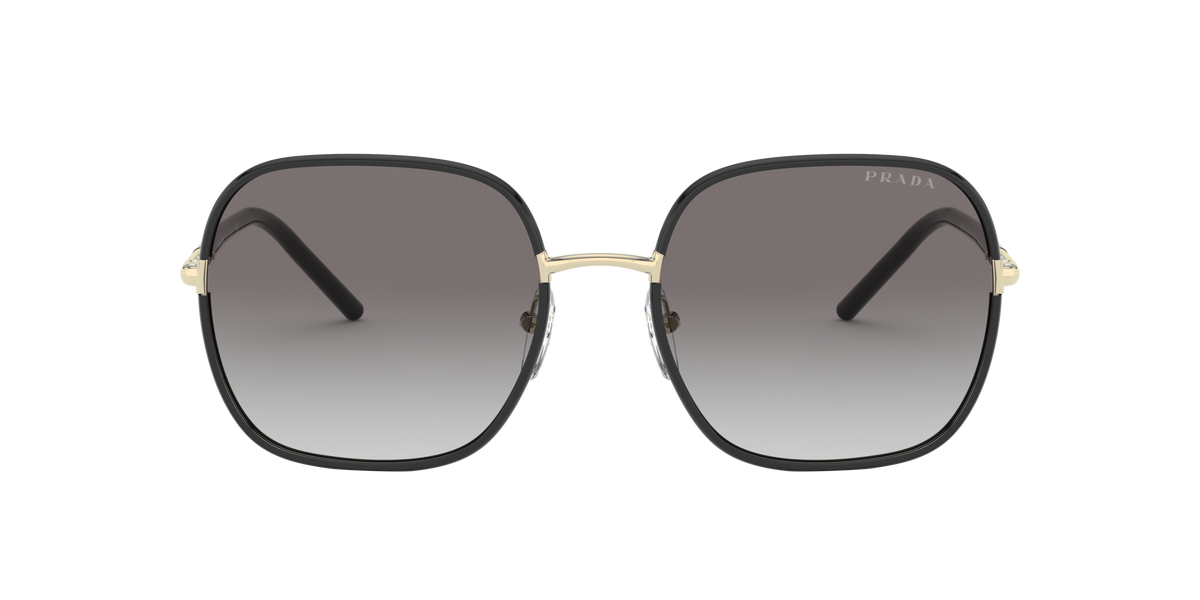 Prada PR 67XS AAV0A7 Pale Gold/Black, front view