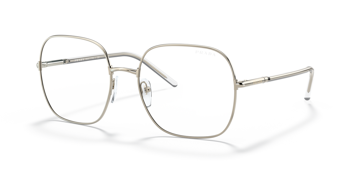 Prada PR 67XS ZVN08N Pale Gold, three-quarter view