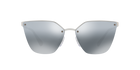 Prada PR 68TS Silver 1BC2F2 three-quarter view