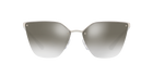 Prada PR 68TS Silver 1BC5O0 three-quarter view