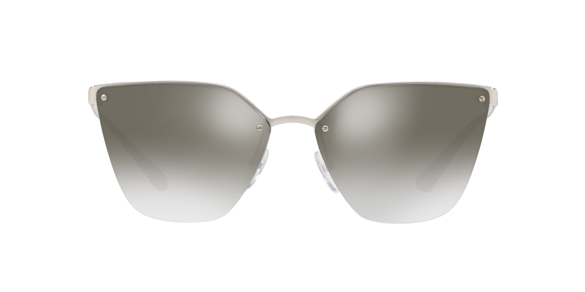 Prada PR 68TS Silver 1BC5O0 three-quarter view