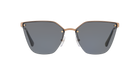 Prada PR 68TS Antique Gold 7OE5Z1 three-quarter view