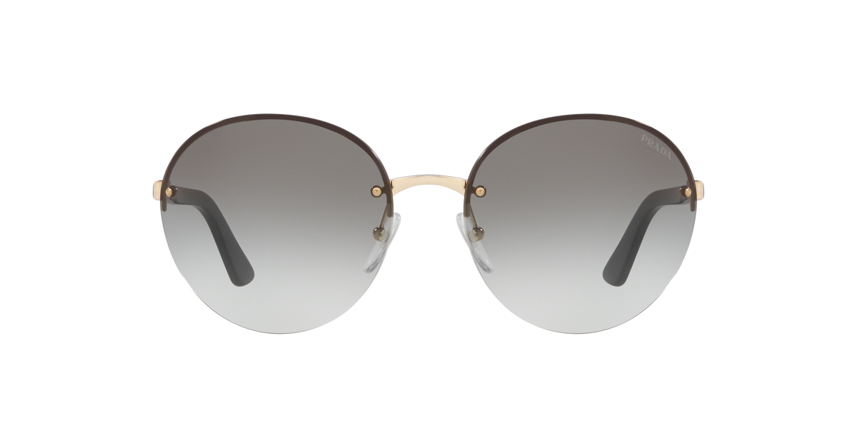 Prada PR 68VS Pale Gold ZVN0A7 three-quarter view
