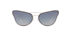 Prada PR 74VS Silver 1BC714 three-quarter view
