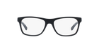 Prada Linea Rossa PS 01FV Matte Black 1BO1O1 three-quarter view