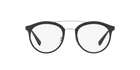Prada Linea Rossa PS 01HV Black 1AB1O1 three-quarter view