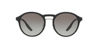 Prada Linea Rossa PS 01SS Black Rubber DG00A7 three-quarter view