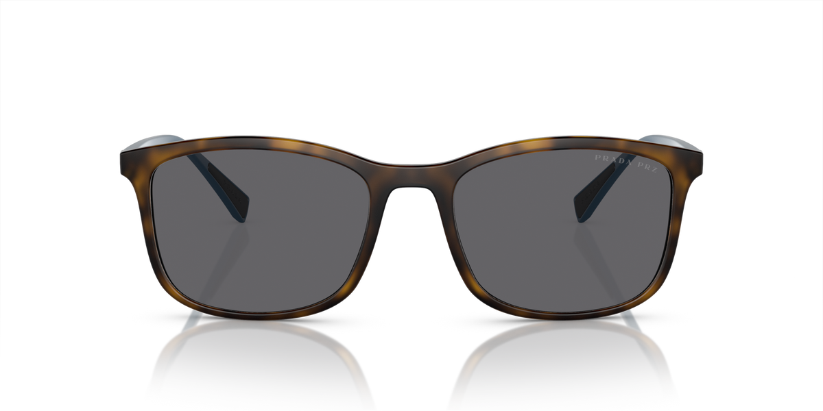 Prada Linea Rossa PS 01TS Havana Rubber U61144 front view
