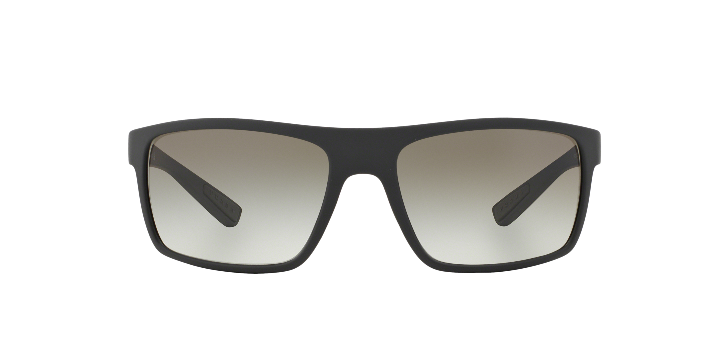 Prada Linea Rossa PS 02QS Grey Rubber TFZ0A7 three-quarter view