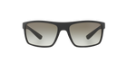 Prada Linea Rossa PS 02QS Grey Rubber TFZ0A7 three-quarter view