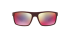 Prada Linea Rossa PS 02QS Shot Bordeaux Rubber UAV9Q1 three-quarter view