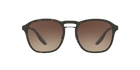 Prada Linea Rossa PS 02SS Havana Rubber U616S1 front view