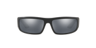 Prada Linea Rossa PS 02US Black 1BO5L0 three-quarter view