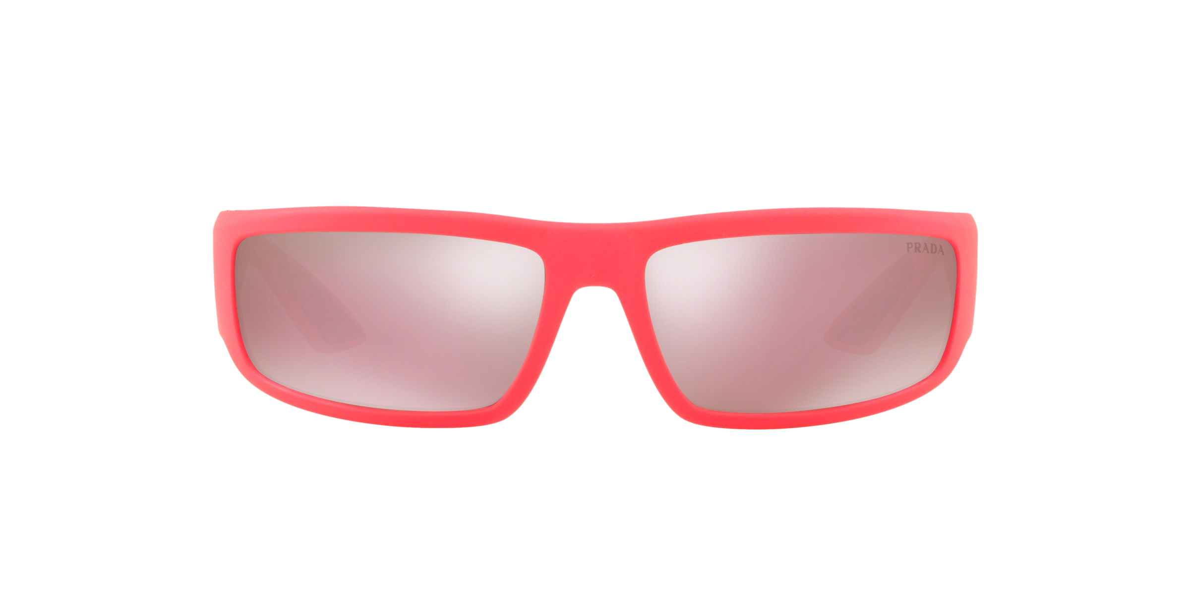 Prada Linea Rossa PS 02US Pink/Black 3504M2 three-quarter view