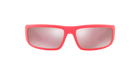 Prada Linea Rossa PS 02US Pink/Black 3504M2 three-quarter view