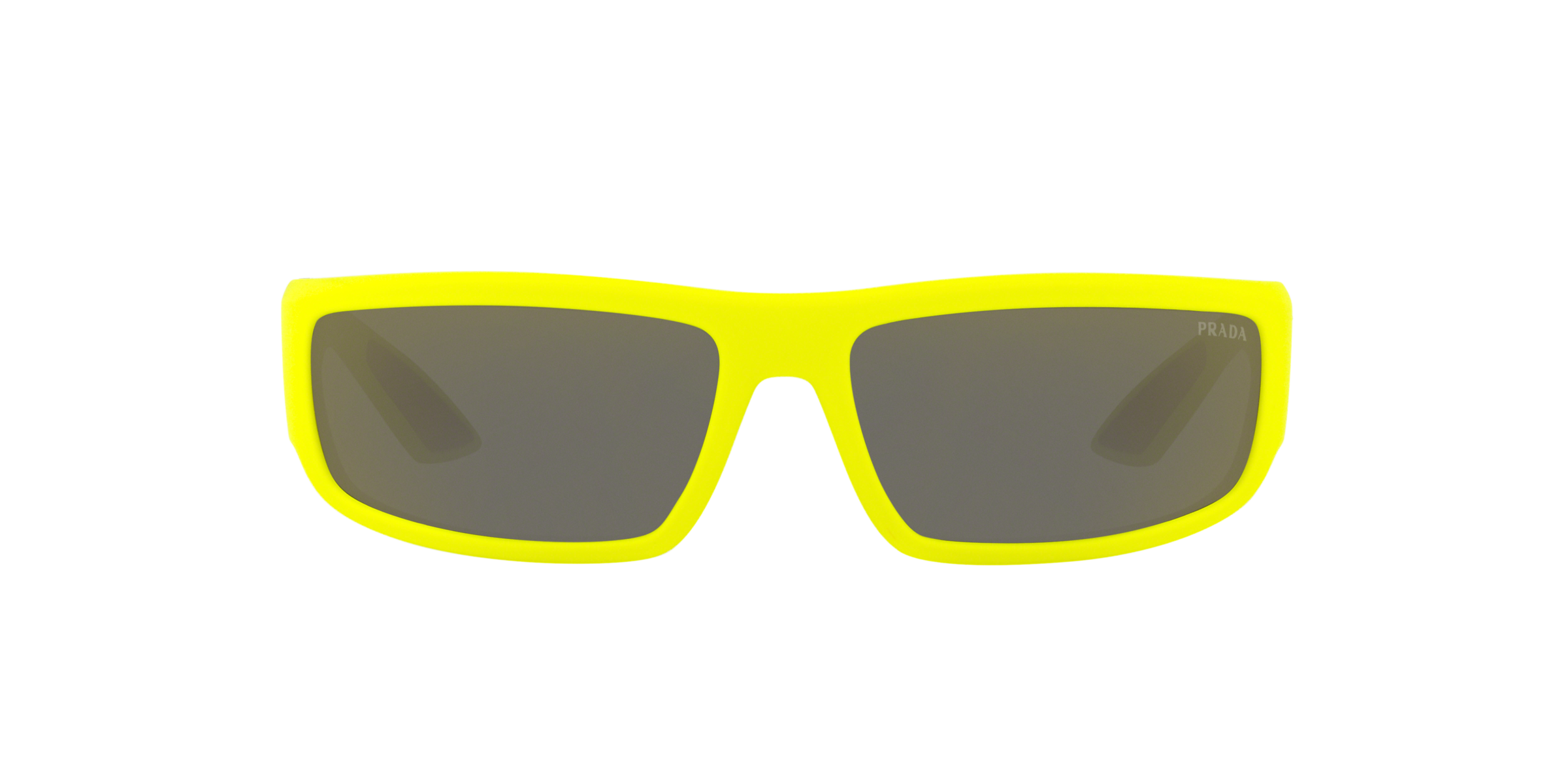 Prada Linea Rossa PS 02US Yellow/Black 3674L0 three-quarter view