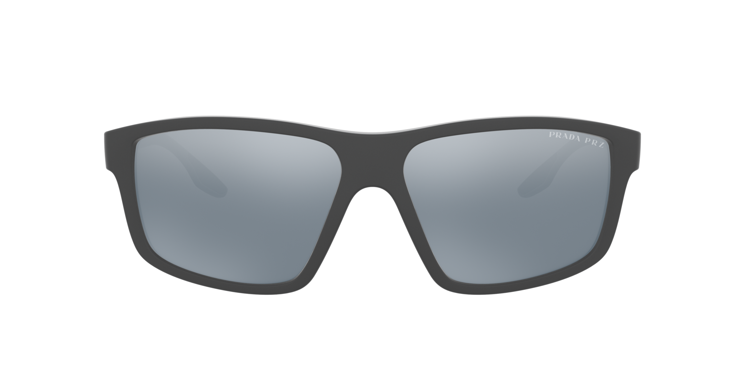Prada Linea Rossa PS 02XS Grey Rubber UFK07H front view