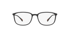 Prada Linea Rossa PS 03HV Black 1AB1O1 three-quarter view