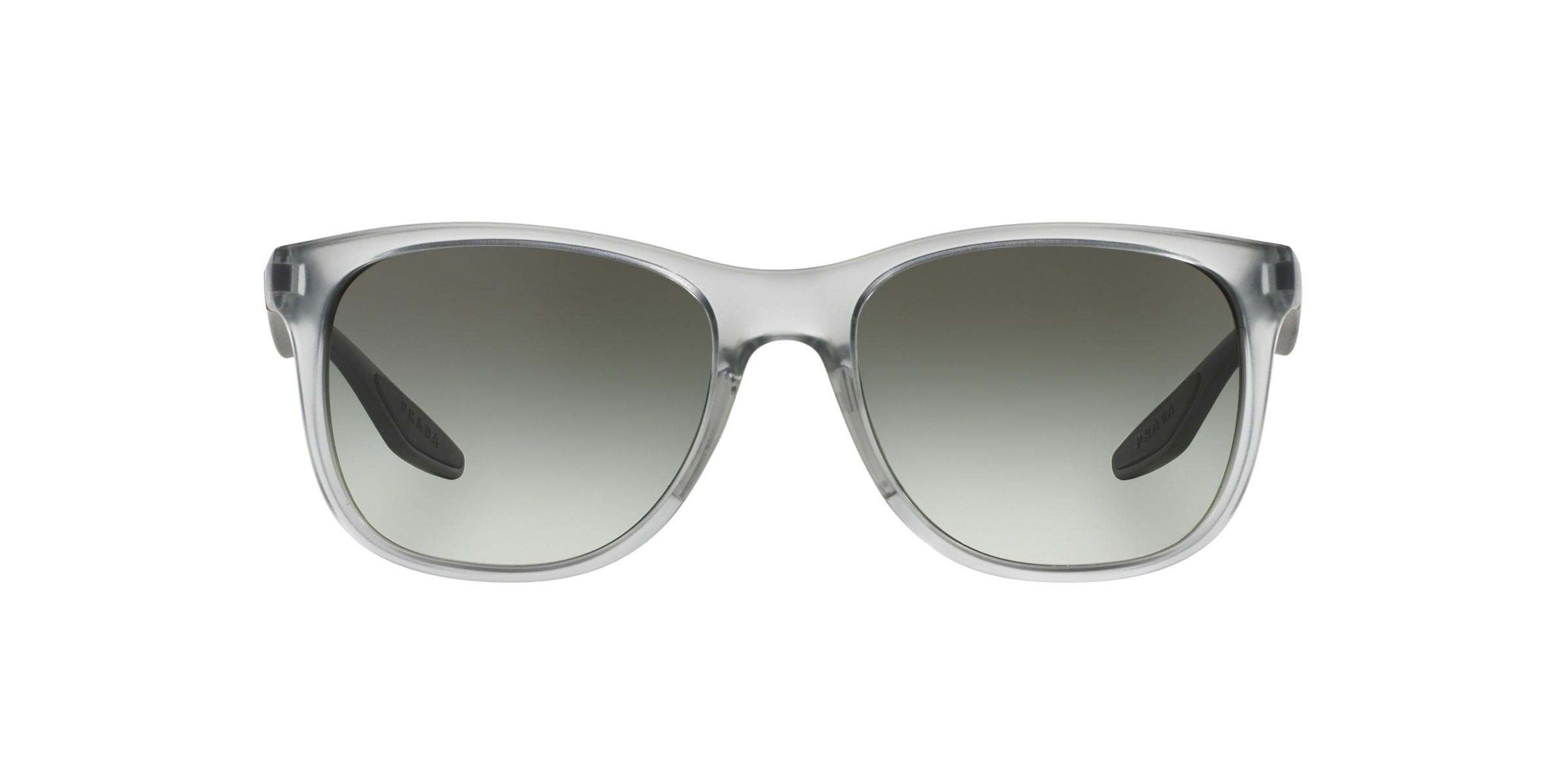 Prada Linea Rossa PS 03OS Matte Grey TWW0A7 front view