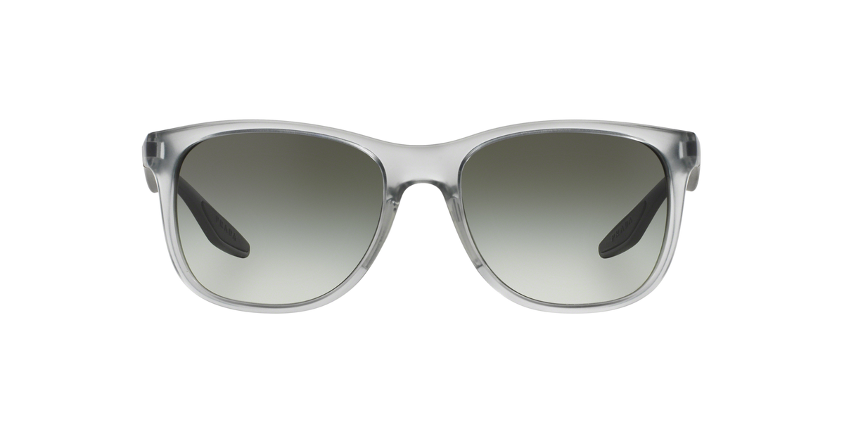 Prada Linea Rossa PS 03OS Matte Grey TWW0A7 front view