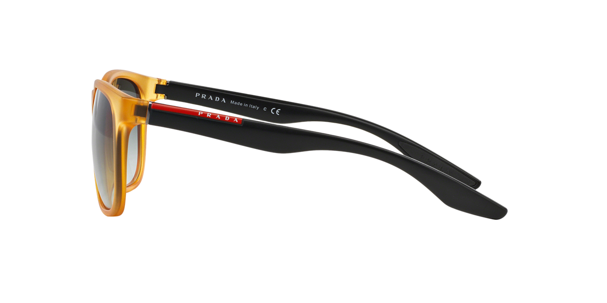 Prada Linea Rossa PS 03OS Matte Orange TWX0A7 side view