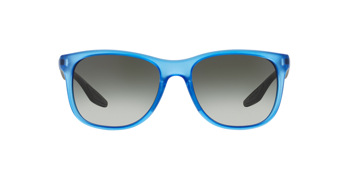 Prada Linea Rossa PS 03OS Matte Blue TWY0A7 front view