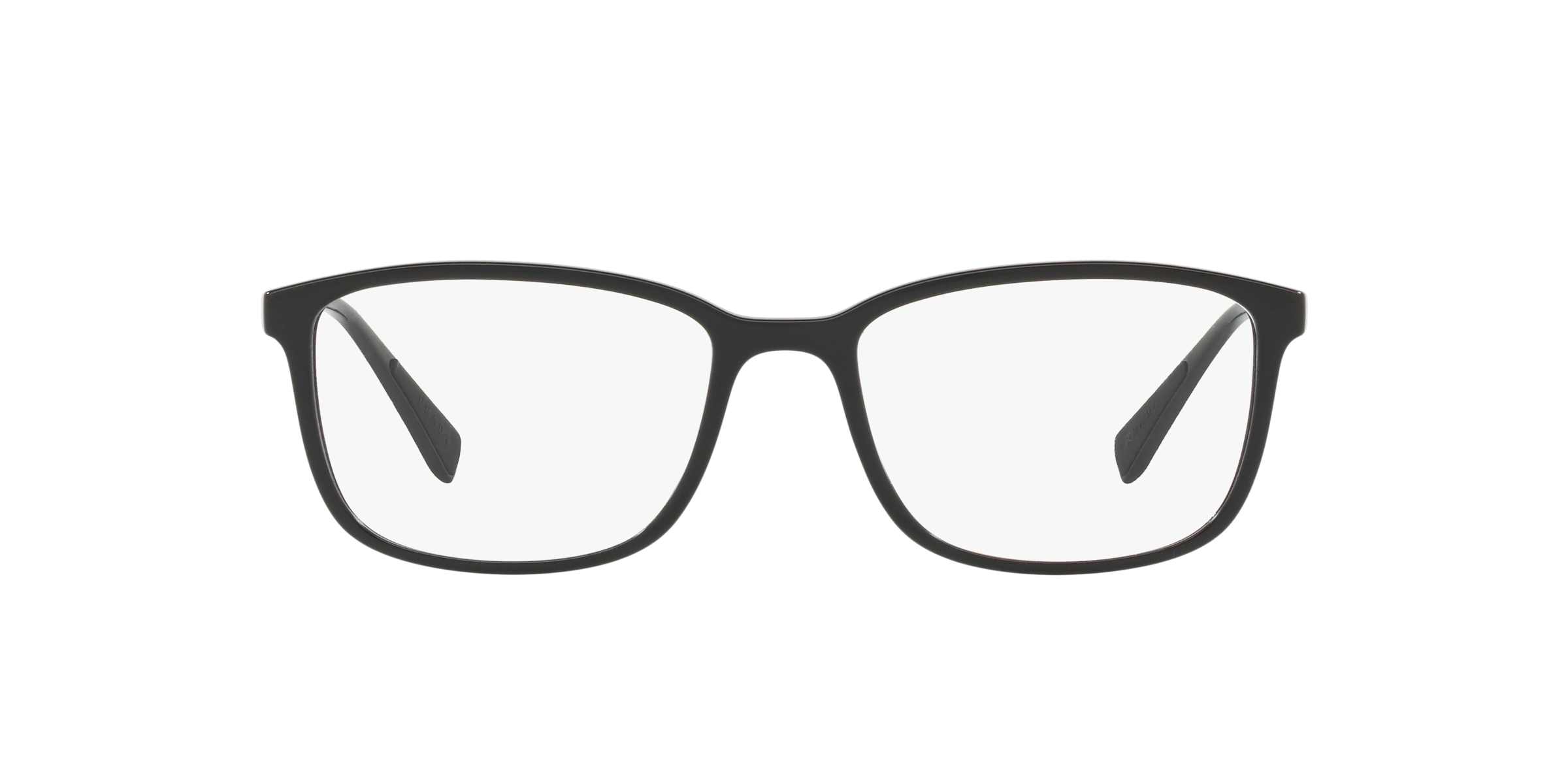 Prada Linea Rossa PS 04IV Black 1AB1O1 three-quarter view