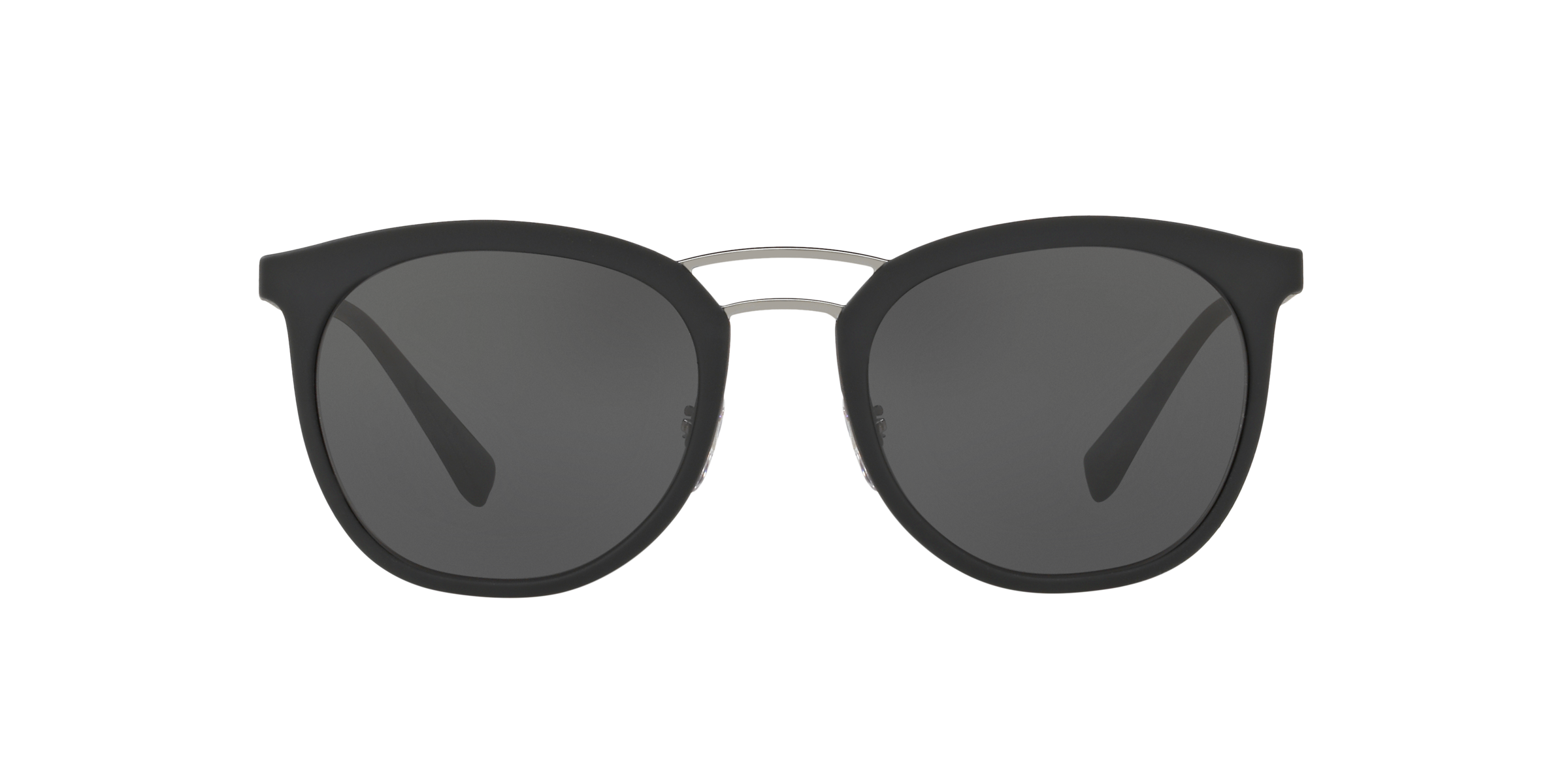 Prada Linea Rossa PS 04SS Black Rubber DG05S0 three-quarter view